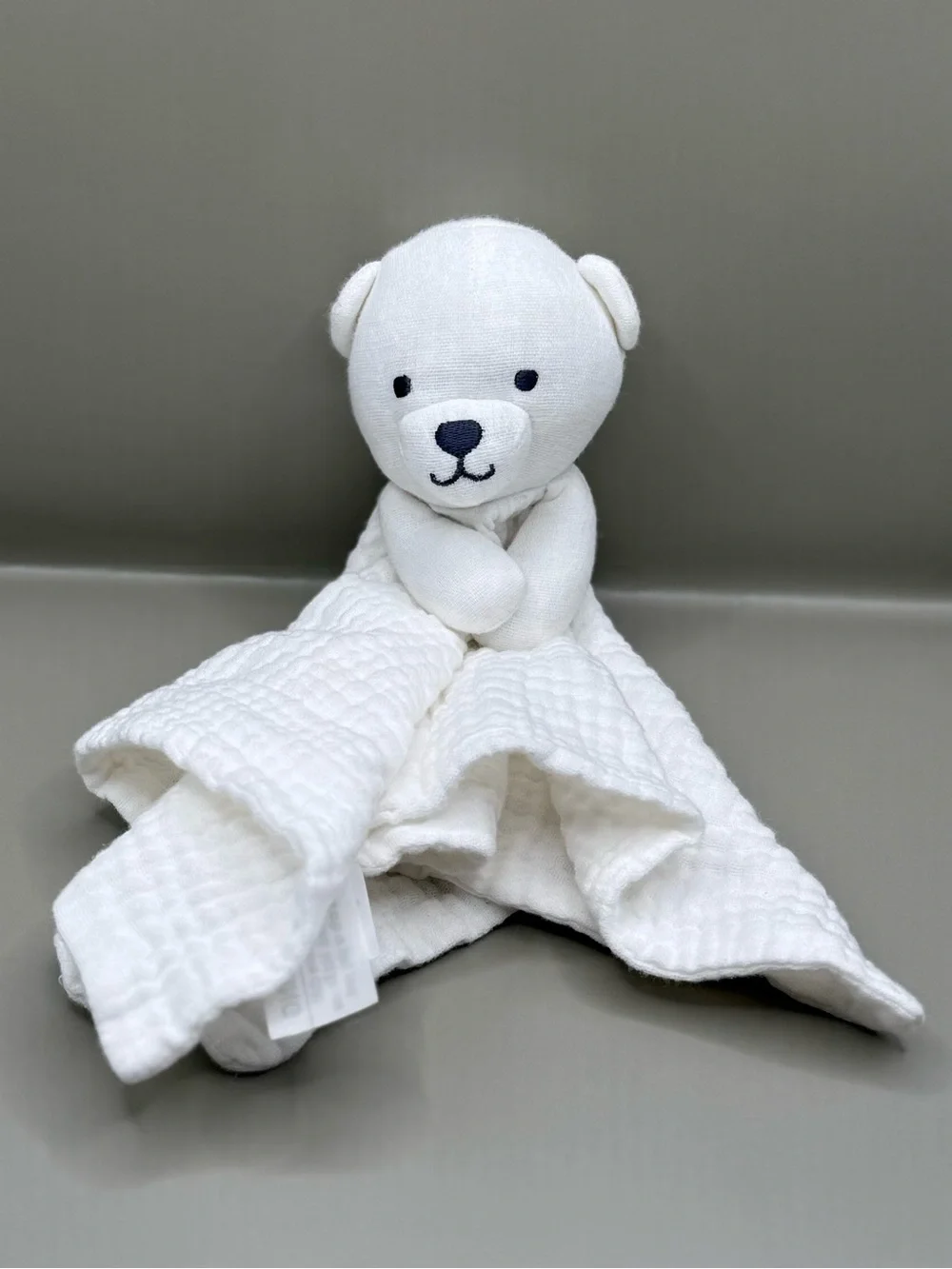 Carters Child Of Mine Muslin Baby Bear Lovey Security Blanket Soother Plush